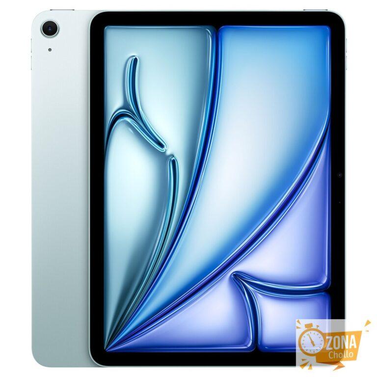 Apple iPad Air 11″ (2024) M2, Wi-Fi (Reacondicionado Grado C) Azul… — 249 € -56%