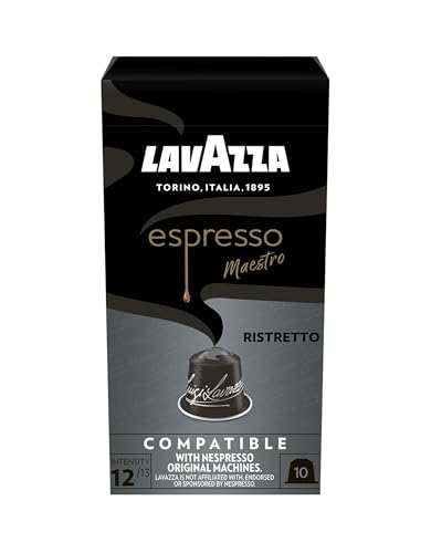 45% DESCUENTO Lavazza, Espresso Maestro Ristretto, 10 Cápsulas de… — 2,61 € -45%