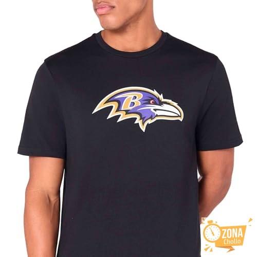 New Era Baltimore Ravens NFL Team Logo Negro Camiseta — 15,00 €