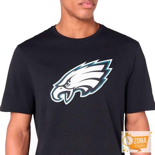 New Era Philadelphia Eagles NFL Team Logo Negro Camiseta — 15,00 €