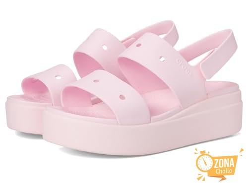 Crocs Brooklyn 4u, Sandalias Mujer, Leche Rosa, 41/42 EU — 12,10 € -79%