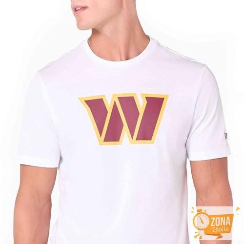 New Era Washington Commanders NFL Team Logo Blanco Camiseta — 15,00 € -50%