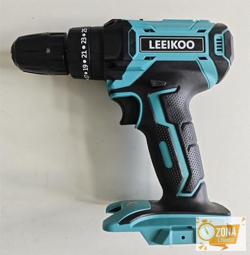 LEEIKOO Atornillador inalámbrico de 21 V, carcasa de taladro… — 9,99 €