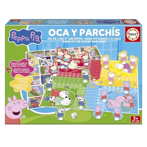 54% DESCUENTO Educa Parchís Oca Peppa Pig. Incluye 16 Figuras 3D de… — 9,10 € -54%