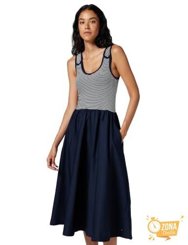 Tommy Hilfiger 5×2 Rib Mix Media Dress Ww0ww49939 Vestido… — 84,00 € -50%