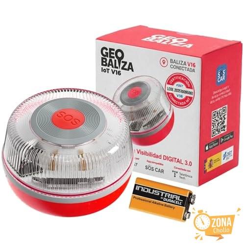 Geobaliza Baliza V16 Homologada DGT con Geolocalizador | Luz de… — 12,90 € -31%