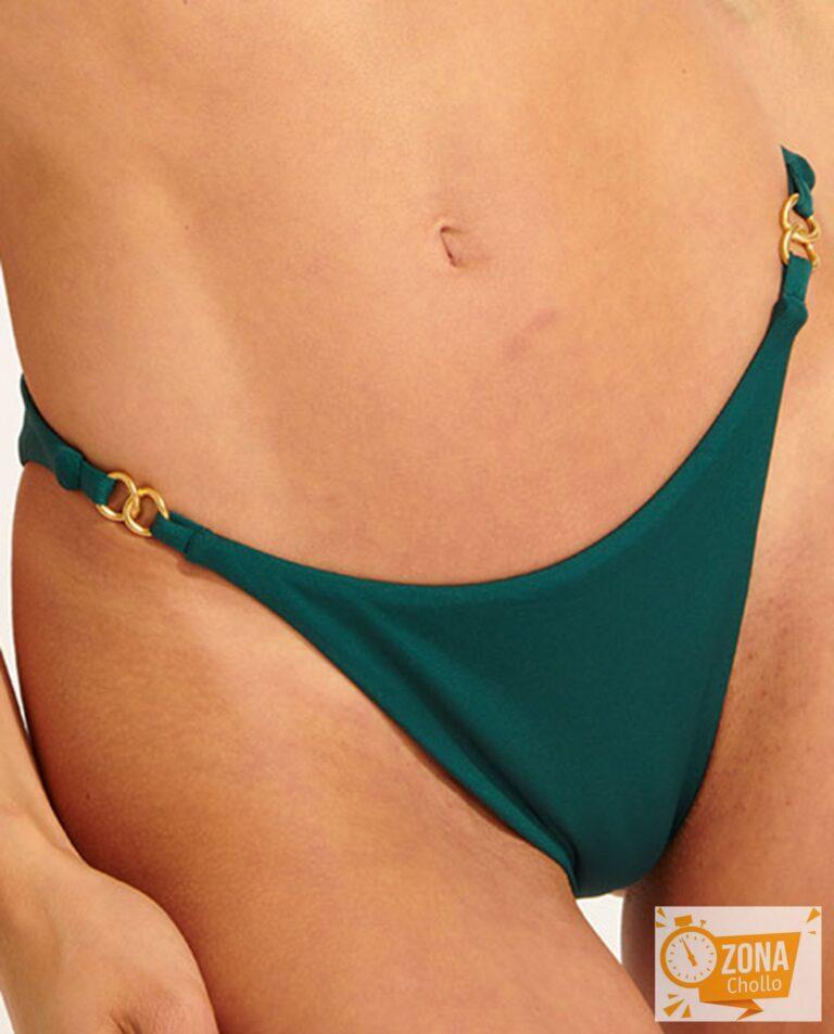 Braga de bikini de pequeña cobertura con aros laterales — 11,00€ € -80%