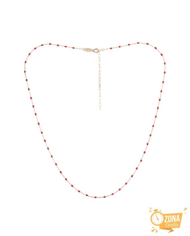 Collar » Amada Rouge» Oro amarillo 375/1000 — 299,00€ € -78%