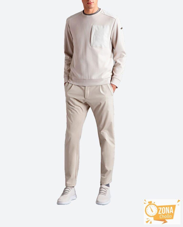 Felpa de hombre bolsillo pecho — 56,00€ € -80%