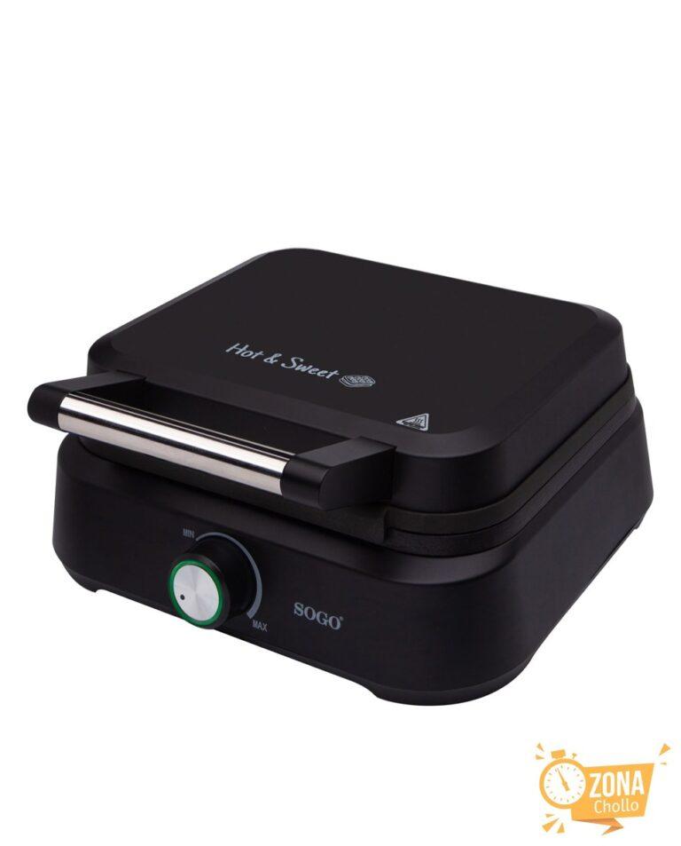 Gofrera con asa de acero inoxidable con tacto frío y sistema… — 34,95€ € -78%