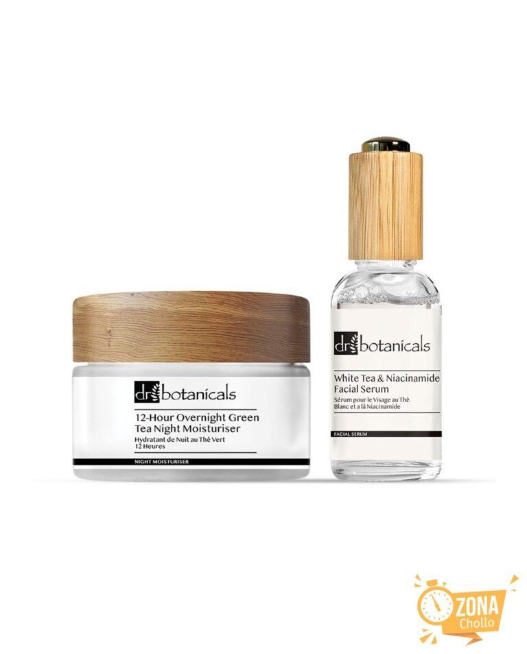 Kit de crema hidratante y suero facial antiedad a base de plantas — 39,95€ € -75%