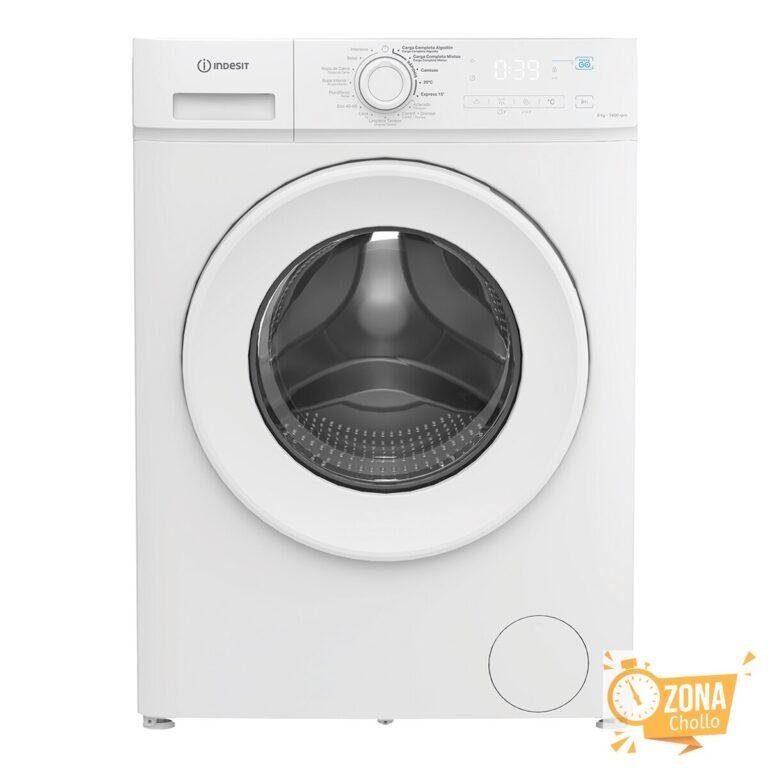 Lavadora Indesit 8 kg / 1.400 rpm – IMA 864 MY TIME SPT… — 151,2 € -64%