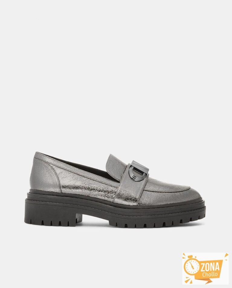 Mocasines Parker Lug de mujer en piel con suela track — 39,00€ € -80%