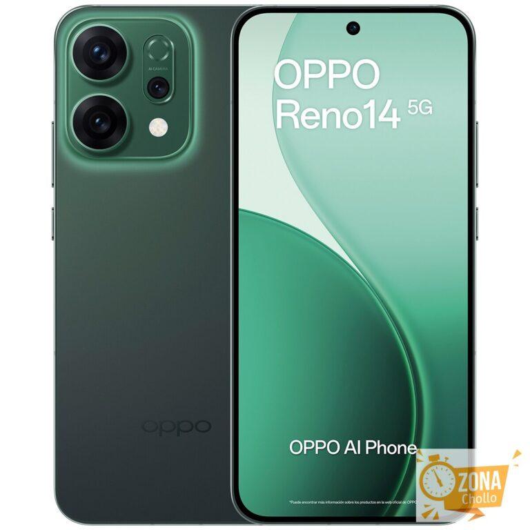 Oppo Reno 14 5G 12GB + 512GB móvil libre (Reacondicionado Grado C)… — 299 € -54%