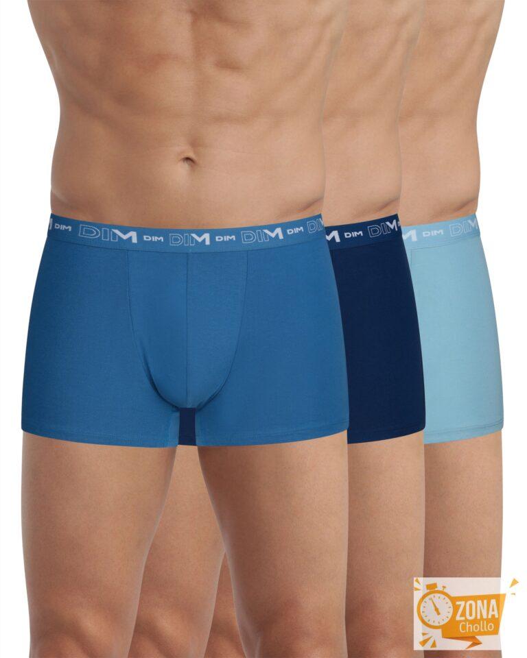 Pack de tres bóxers de punto de hombre en color negro Negro Dim · El…