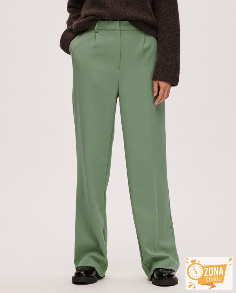 Pantalón de traje de mujer ancho — 17,00€ € -81%