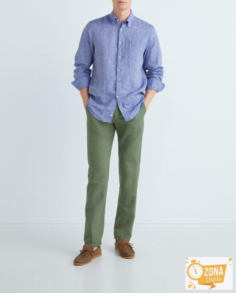 Pantalón de hombre sin pliegues — 56,00€ € -80%