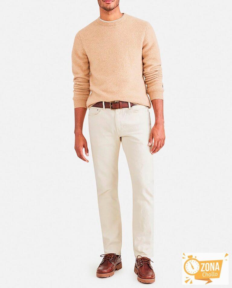 Pantalón 5 bolsillos de hombre, slim fit — 21,00€ € -81%