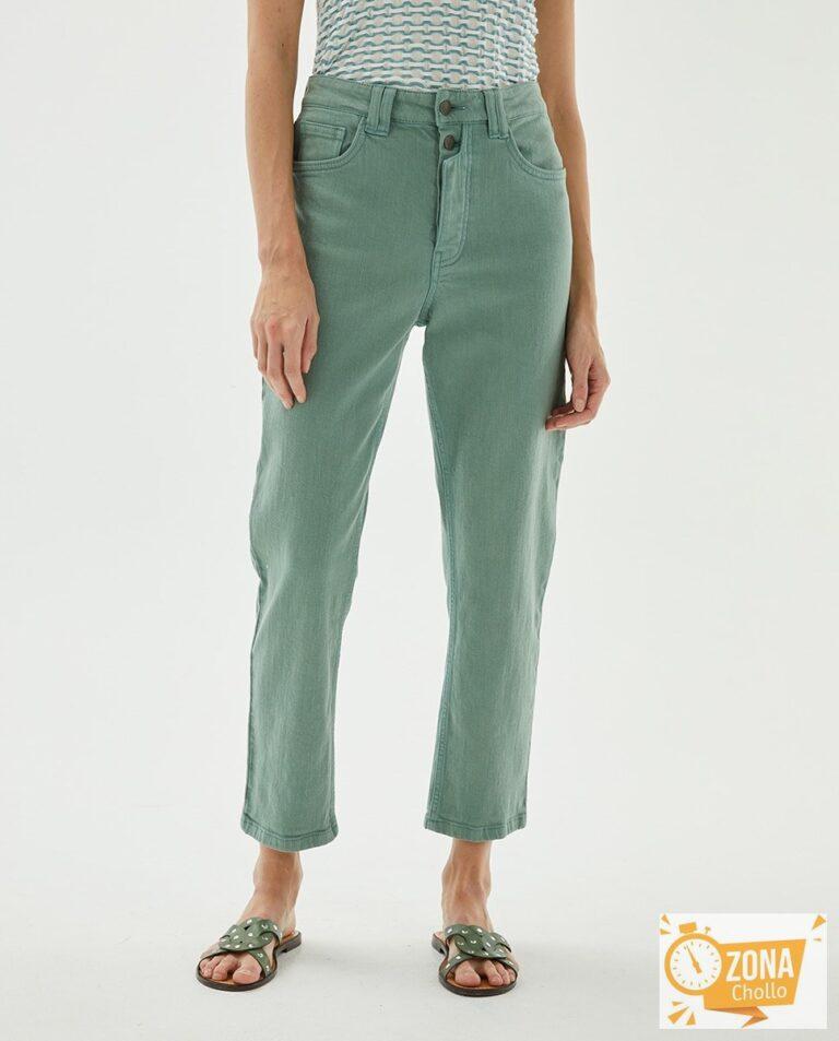 Pantalón básico cinco bolsillos color de mujer — 17,00€ € -81%