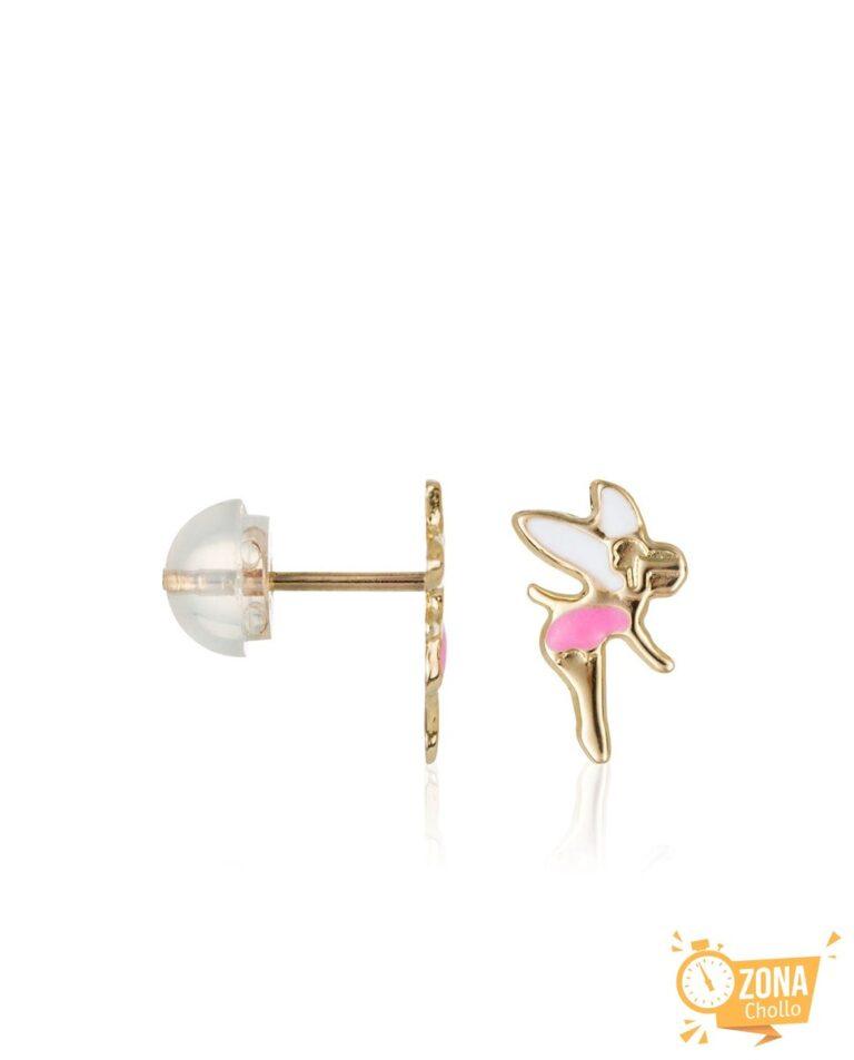 Pendientes niño Fée clochette oro — 59,95€ € -77%