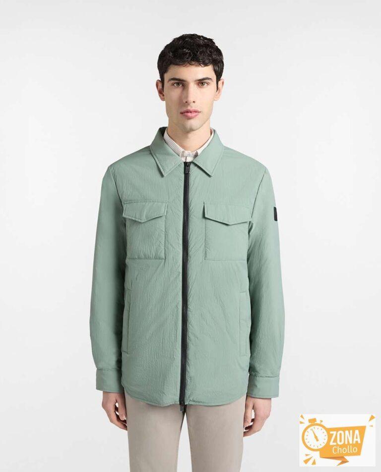 Plumífero de hombre bolsillos Verde oscuro Harmont&Blaine · El Corte… — 51,5 € -82%