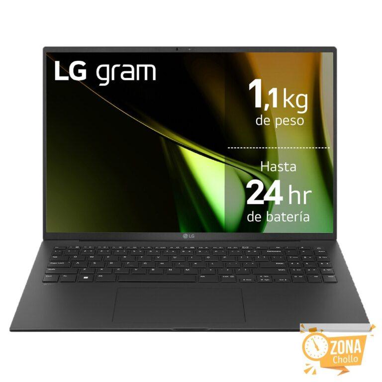 Portátil LG gram 16ZD90S, Intel Core Ultra 7, 16GB, 1512G SSD, 16″… — 639,2 € -61%