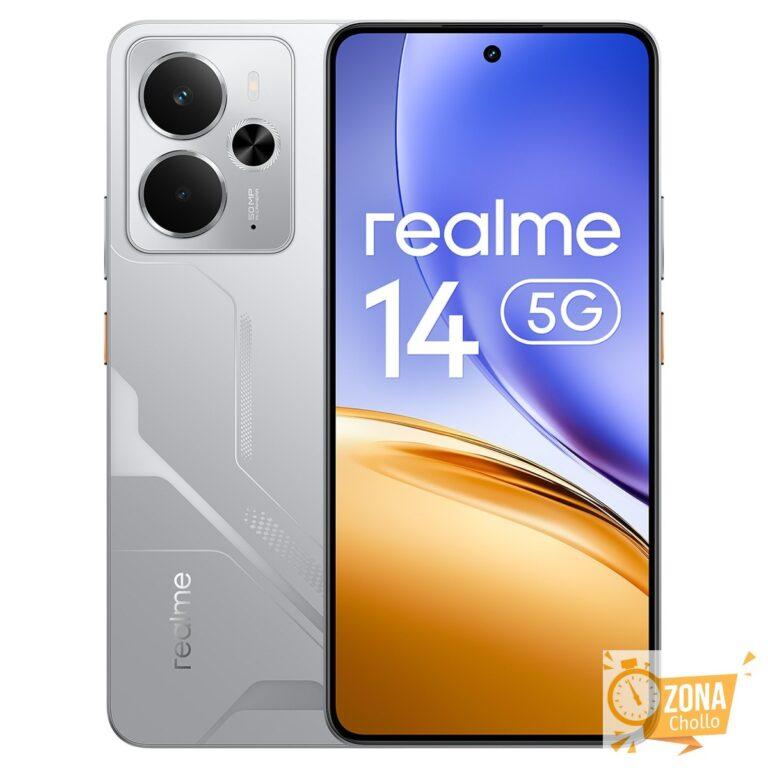 Realme 14 5G 12GB + 256GB Móvil libre Mecha silver 256 GB + 12 GB… — 223,9 € -41%
