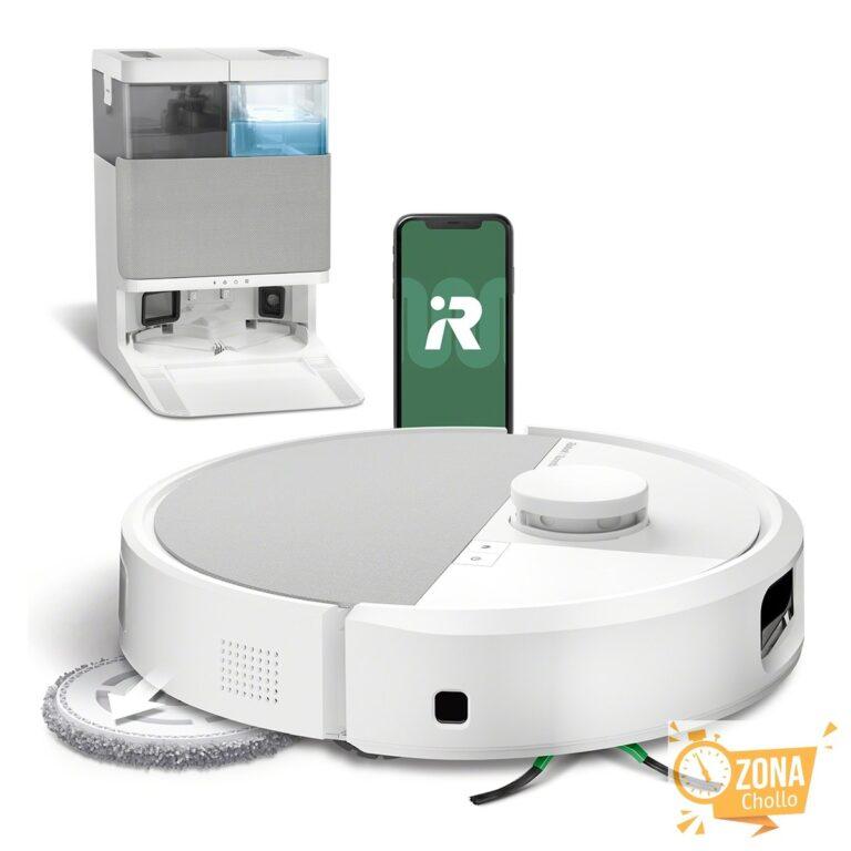 Robot aspirador y friegasuelos Roomba® Plus 505 Combo con Base… — 319,96 € -60%