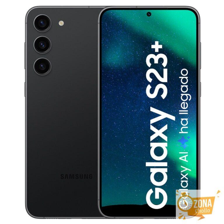 Samsung Galaxy S23 Plus 5G 8 GB + 256 GB móvil libre Phantom Black… — 399,9 € -67%