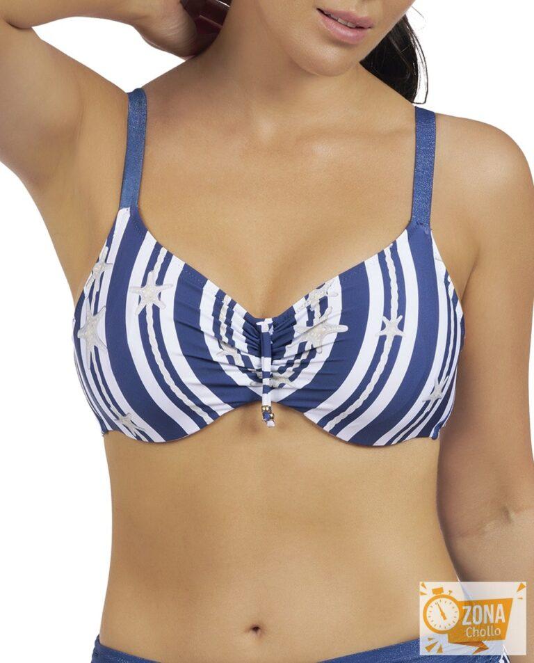 Sujetador corte sisa capacidad con aro y copa c — 17,00€ € -80%