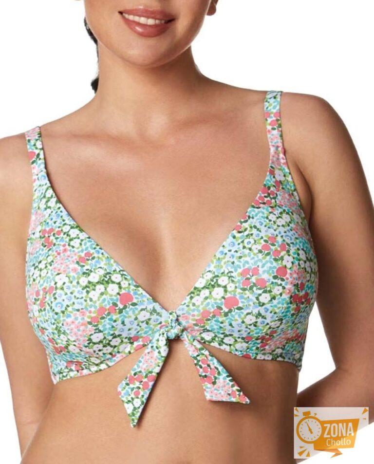 Sujetador de bikini Carey escotado con aros — 14,00€ € -81%