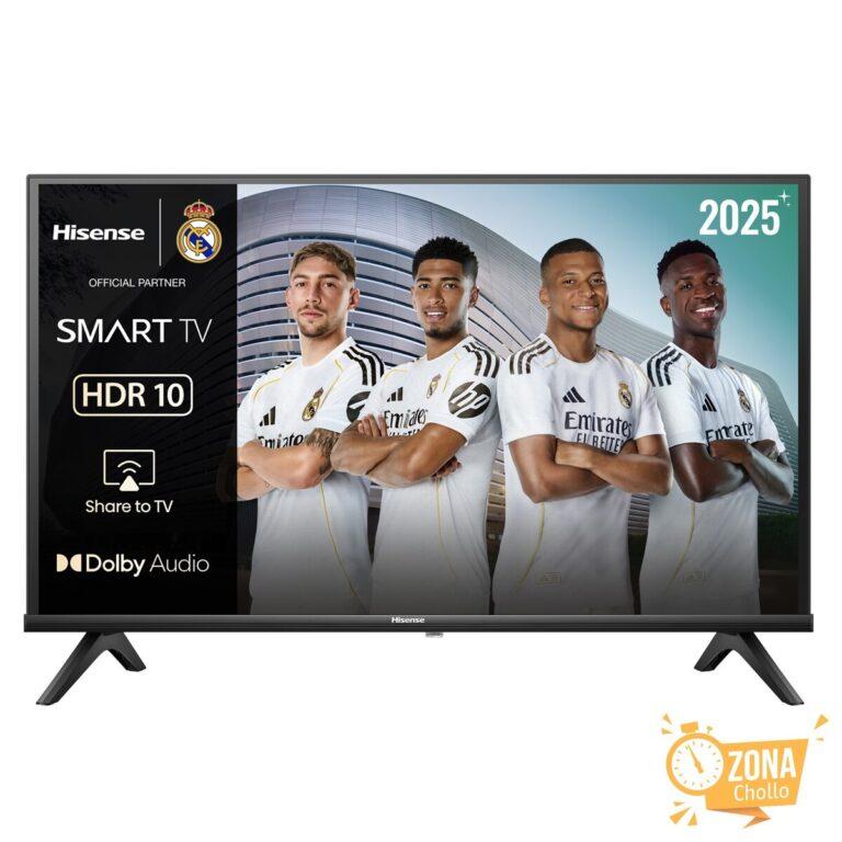TV LED 80 cm (32″) Hisense 32A4Q, HD Ready, Smart TV… — 92,65 € -41%