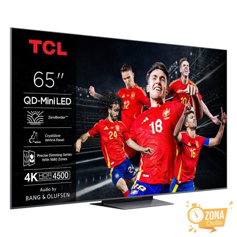 TV QD-Mini LED 165,1 cm (65″) TCL 65C8K, 4K HDR Premium 4500… — 359,2 € -70%