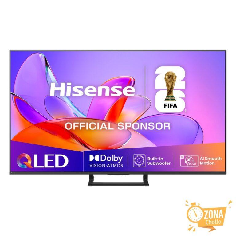 TV QLED 126 cm (50″) Hisense 50A7Q, UHD 4K, Smart TV… — 143,65 € -58%