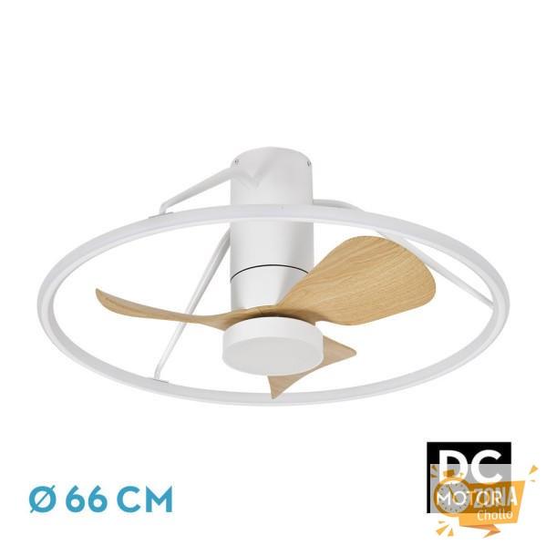 Ventilador Dc Oporto Fabrilamp 46w Blan/haya 3asp.66d 4600lm… — 262.47 €