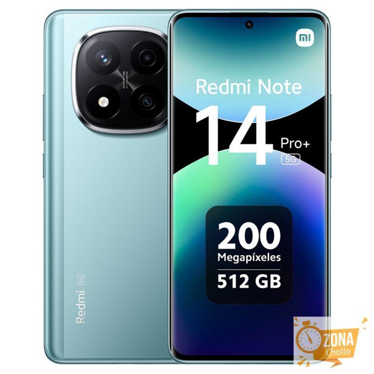 Xiaomi Redmi Note 14 Pro+ 5G 12GB + 512GB móvil libre… — 207,2 € -61%