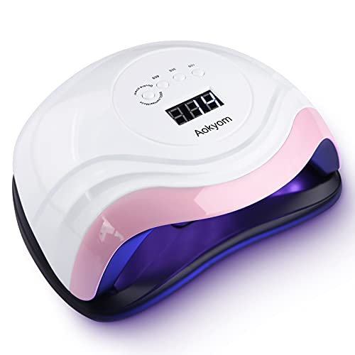 AOKYOM 168W LÁMPARA SECADORA UV UÑAS –