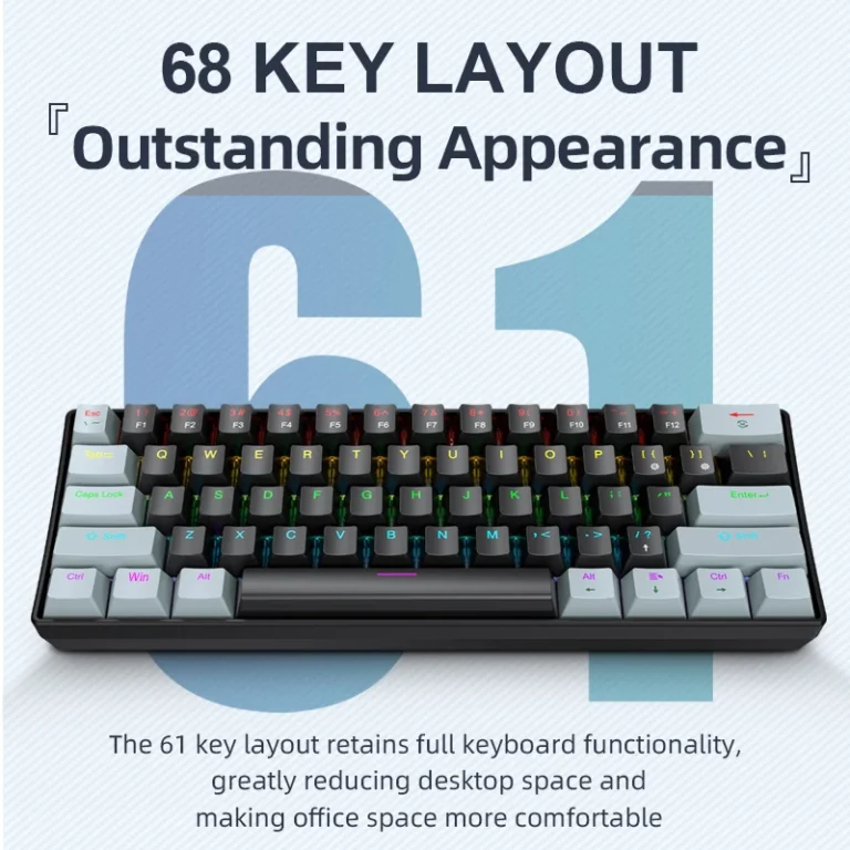 APAYADO K61 MINI TECLADO MECÁNICO