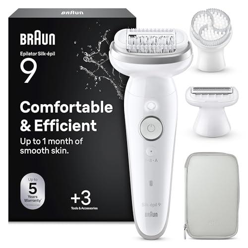 BRAUN SILK·ÉPIL 9 DEPILADORA ELÉCTRICA MUJER, 9-061, PLATA