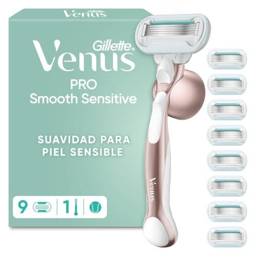 GILLETTE VENUS PRO SMOOTH SENSITIVE 9 CUCHILLAS