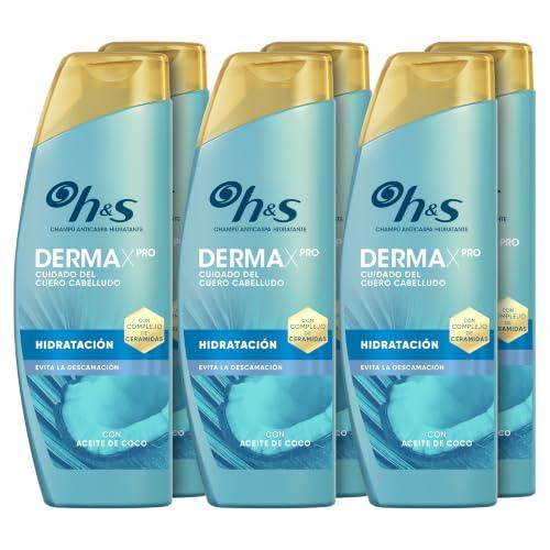 H&S DERMAXPRO CHAMPÚ ANTICASPA HIDRATANTE