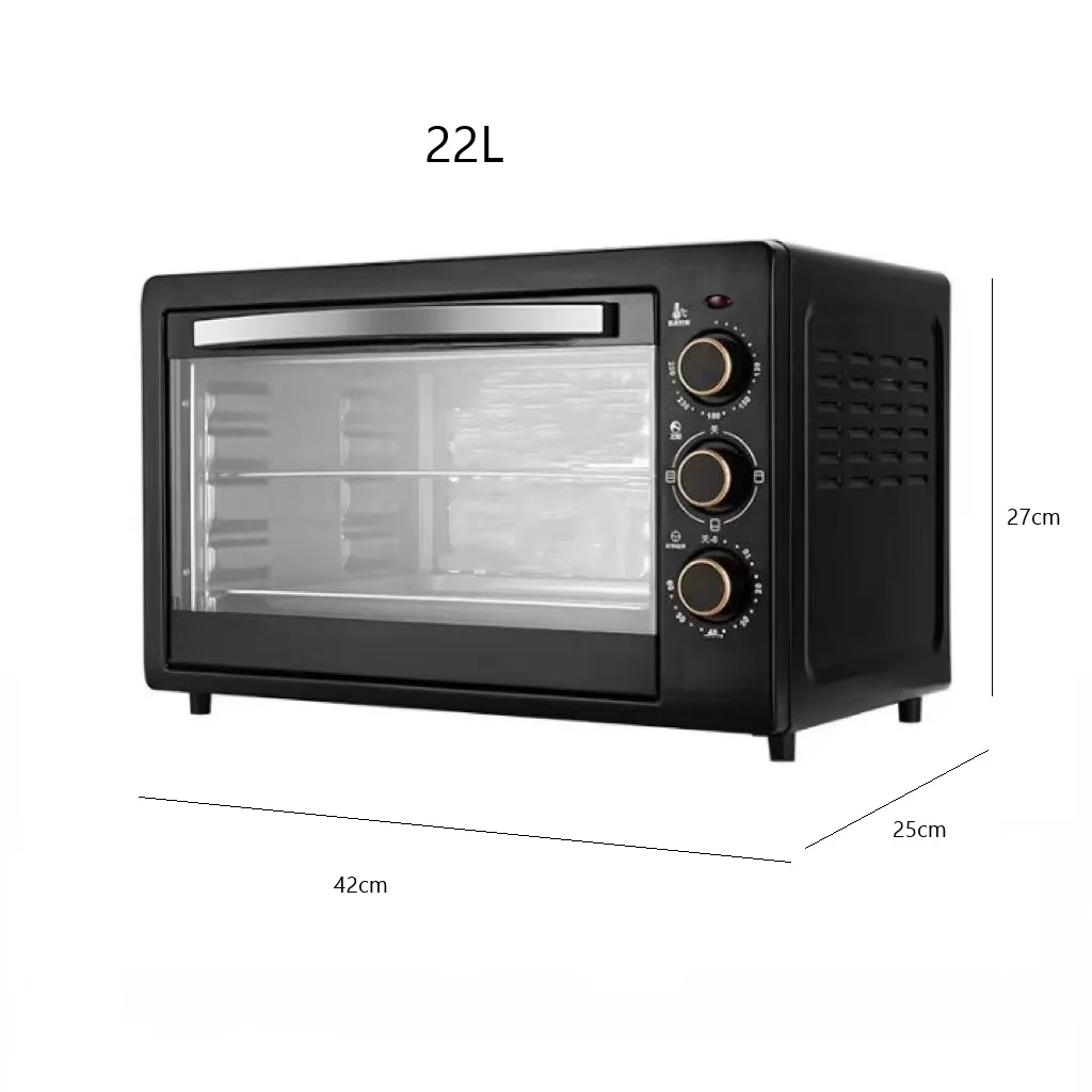 HORNO DE SOBREMESA BAKE&TOAST BLACK