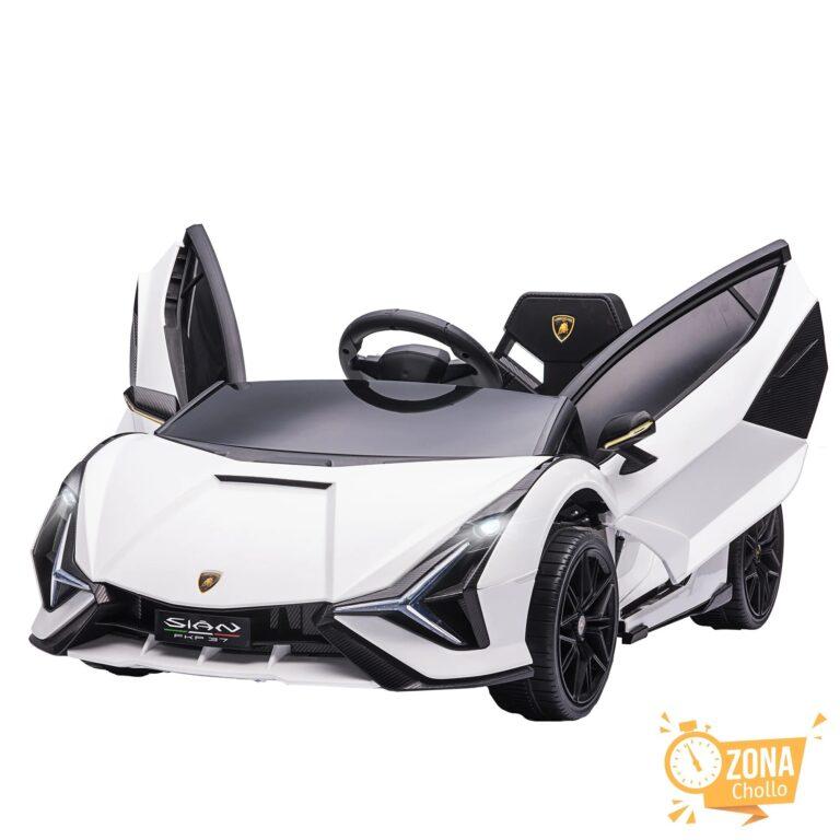 HOMCOM Coche Eléctrico para Niños de +3 Años Lamborghini SIAN Coche… — 159,23 €