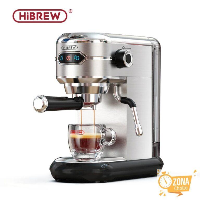 Cafetera HiBREW Cafetera 20 Bar Inox semiautomática súper delgada… — 100,34 €