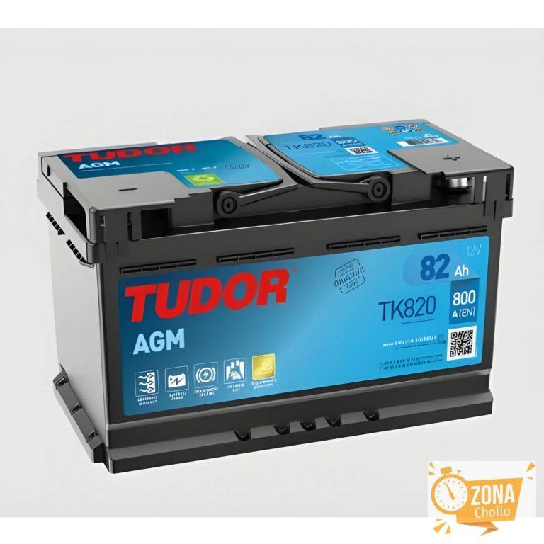Tudor TK820 AGM Batería de Coche 82Ah 800A Start-Stop Larga Duración — 117,02 €