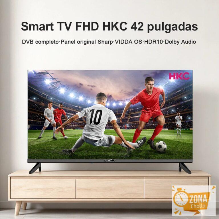 HKC 42Q1L Televisor Inteligente FHD de 42 Pulgadas VIDAA Full DVB T2… — 183,52 €