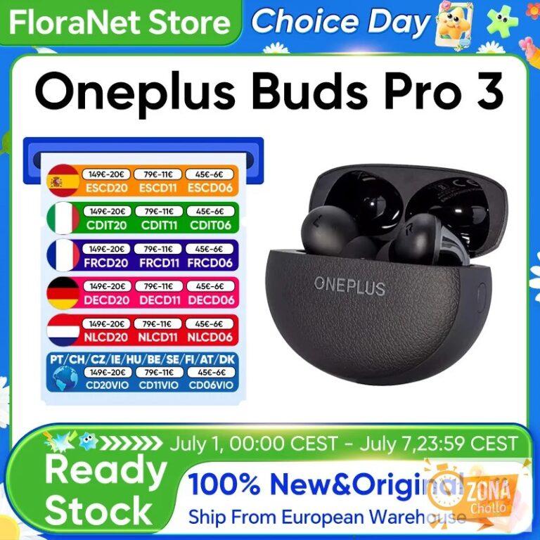 Audífonos Originales OnePlus Buds Pro 3 Versión Global TWS Bluetooth… — 94,57 €