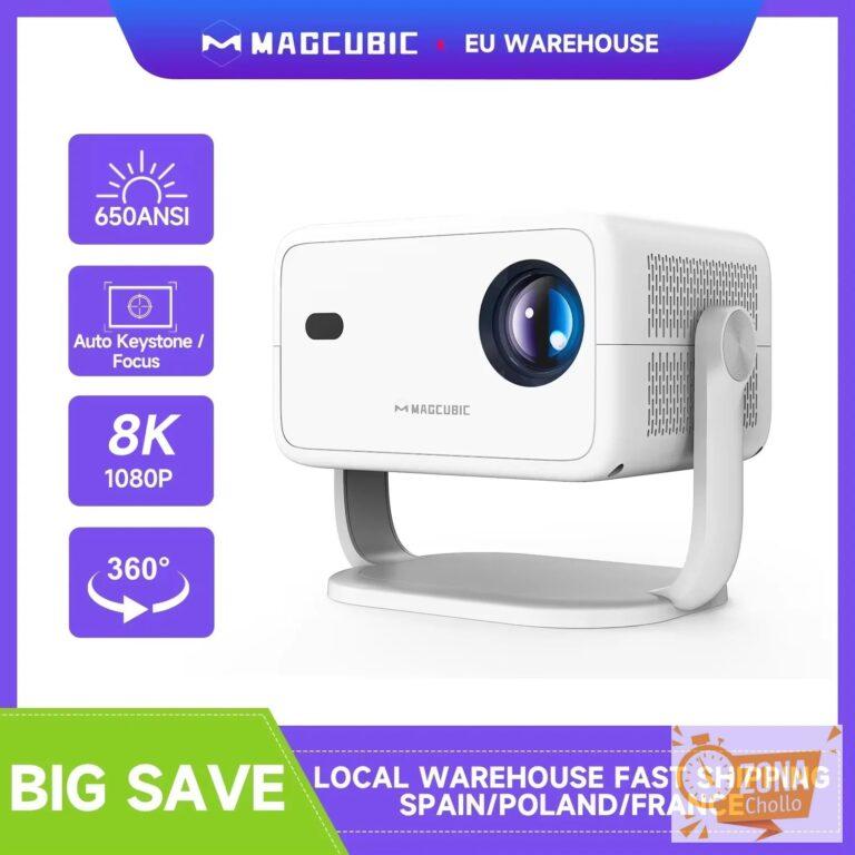 Magcubic 650ANSI L018 8K Proyector doméstico Nativo 1080P Android 14… — 85,02 €