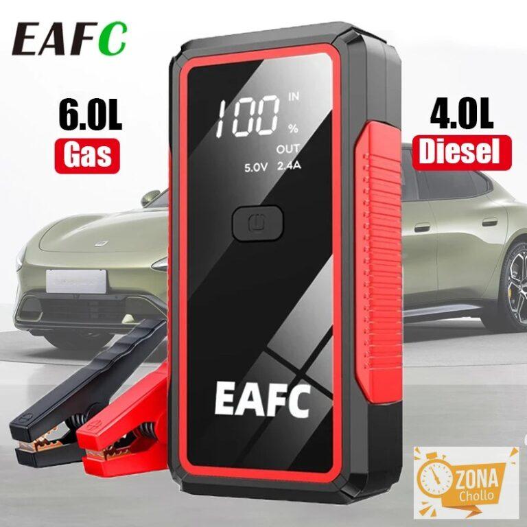 Arrancador de Coches Portátil EAFC 2000A / 600A, Banco de Energía… — 18,35 €