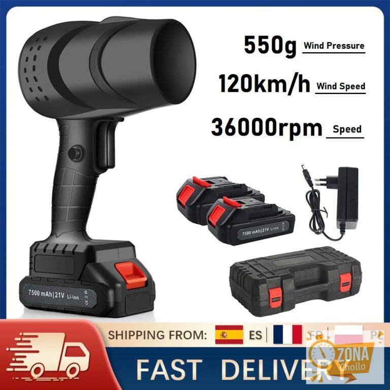 Soplador Turbo inalámbrico de 120 km/h, secador de coche de alta… — 20.17 EUR €